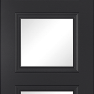 Black Antwerp Glazed Internal Door - Image 1