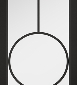 Black Bowery Clear Glazed - Image 1