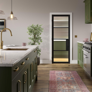 Black Chelsea Glazed 4L Reeded - Image 2