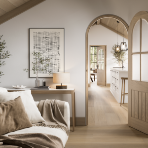 Blonde Oak Mexicano Arched Glazed - Image 2