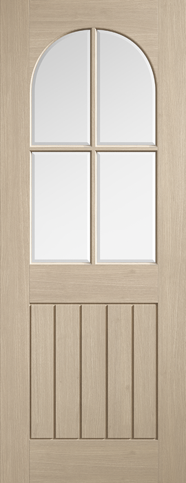 Blonde Oak Mexicano Arched Square Top Glazed