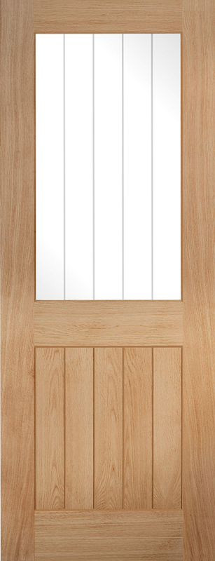 Oak Belize Glazed 1L - Internal Door