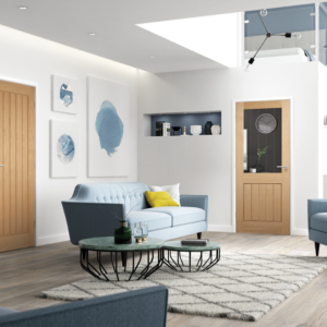 Oak Mexicano Glazed Half Light - Image 2