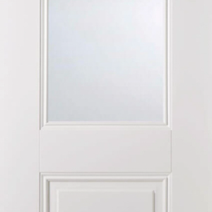 White Arnhem Glazed Internal Door - Image 1