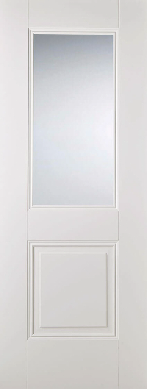 White Arnhem Glazed Internal Door