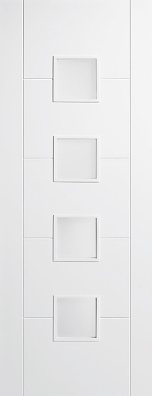 White Vancouver Glazed 4L Frosted