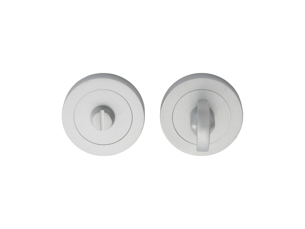 Turn and Release Long Spindle in Satin Chrome