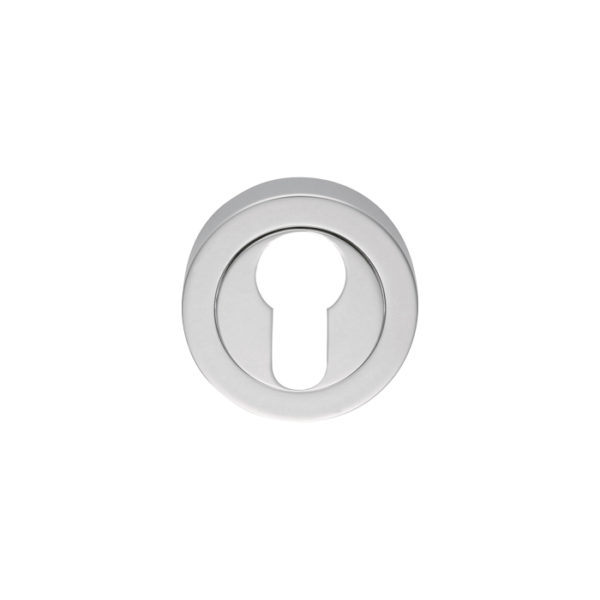 Euro Profile Escutcheon in Polished Chrome