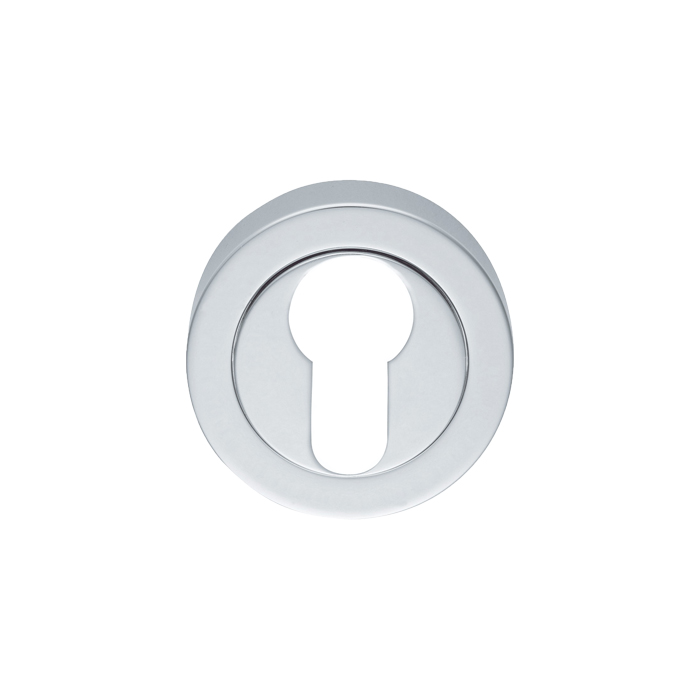Euro Profile Escutcheon in Satin Chrome - Image 1