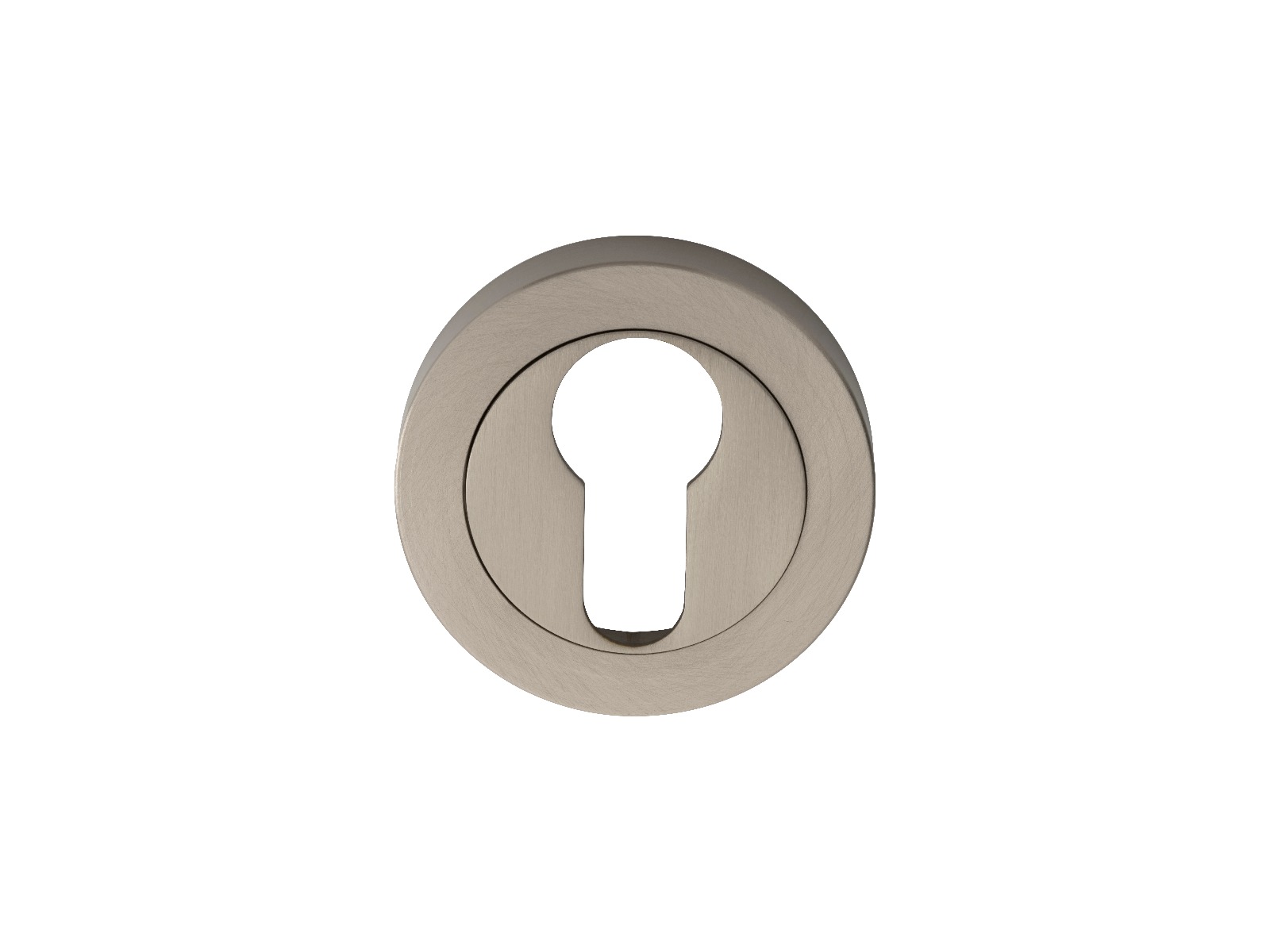 Euro Profile Escutcheon in Satin Nickel - Image 1