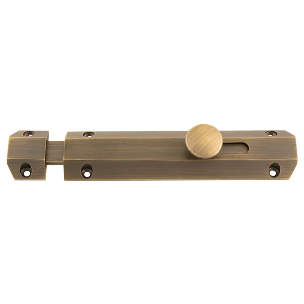 Surface Bolt 152mm - Antique Brass