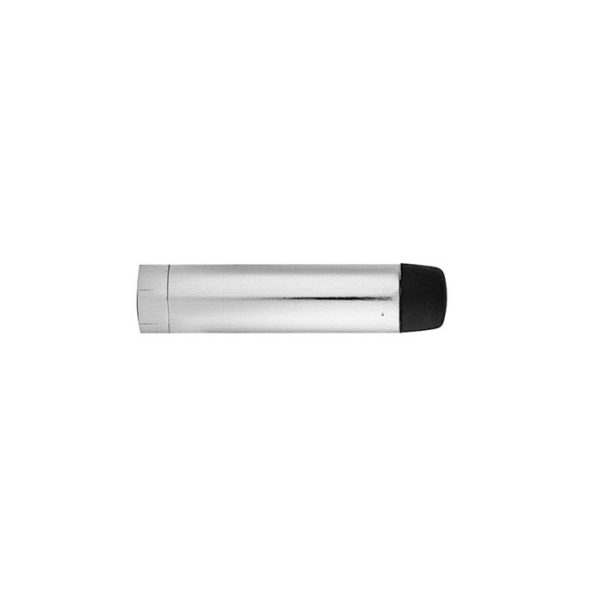 Wall Mounted Cylinder Door Stop Satin Chrome