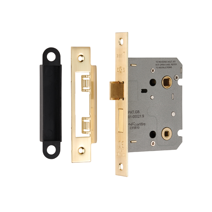 Easi-T Residential Bathroom Lock 78mm - Image 1