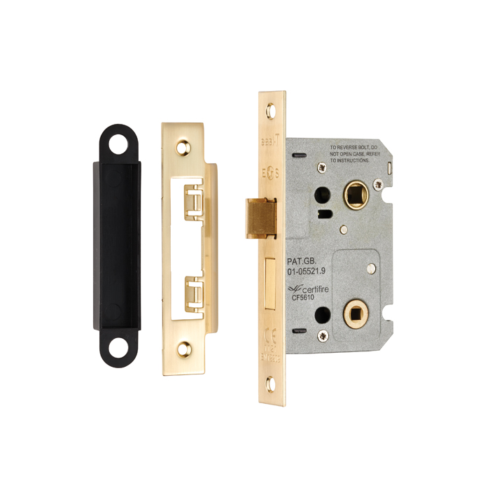 Easi-T Residential Bathroom Lock 65mm - Image 1