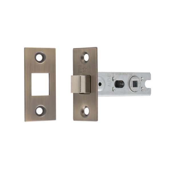 Bolt-Through Tubular Deadbolt - Antique Brass - 64mm