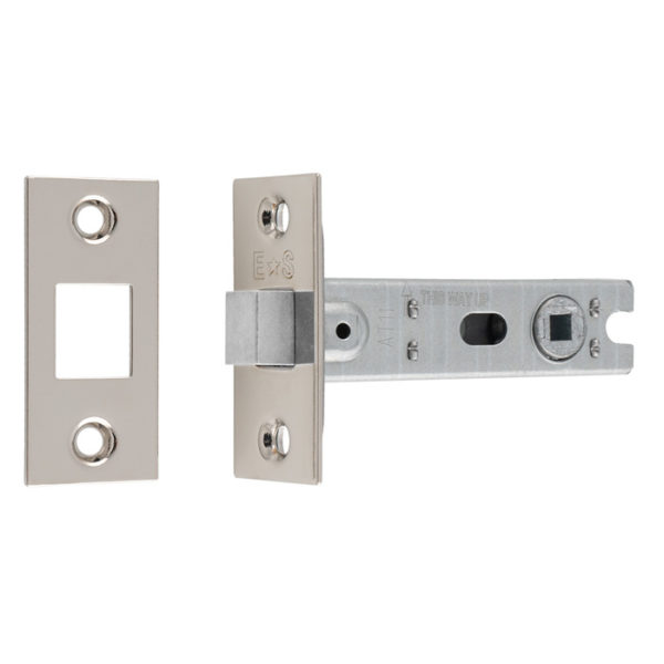 Bolt-Through Tubular Deadbolt - Nickel Plate - 76mm