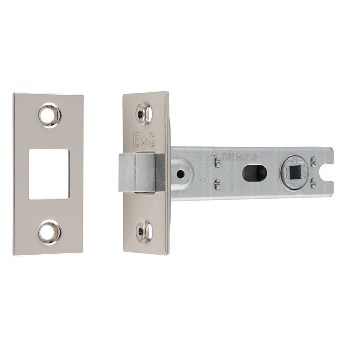 Bolt-Through Tubular Deadbolt - Nickel Plate - 76mm - Image 1