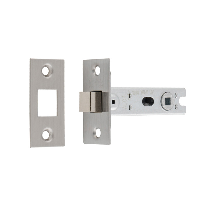 Bolt-Through Tubular Deadbolt - Satin Stainless Steel - 76mm - Image 1