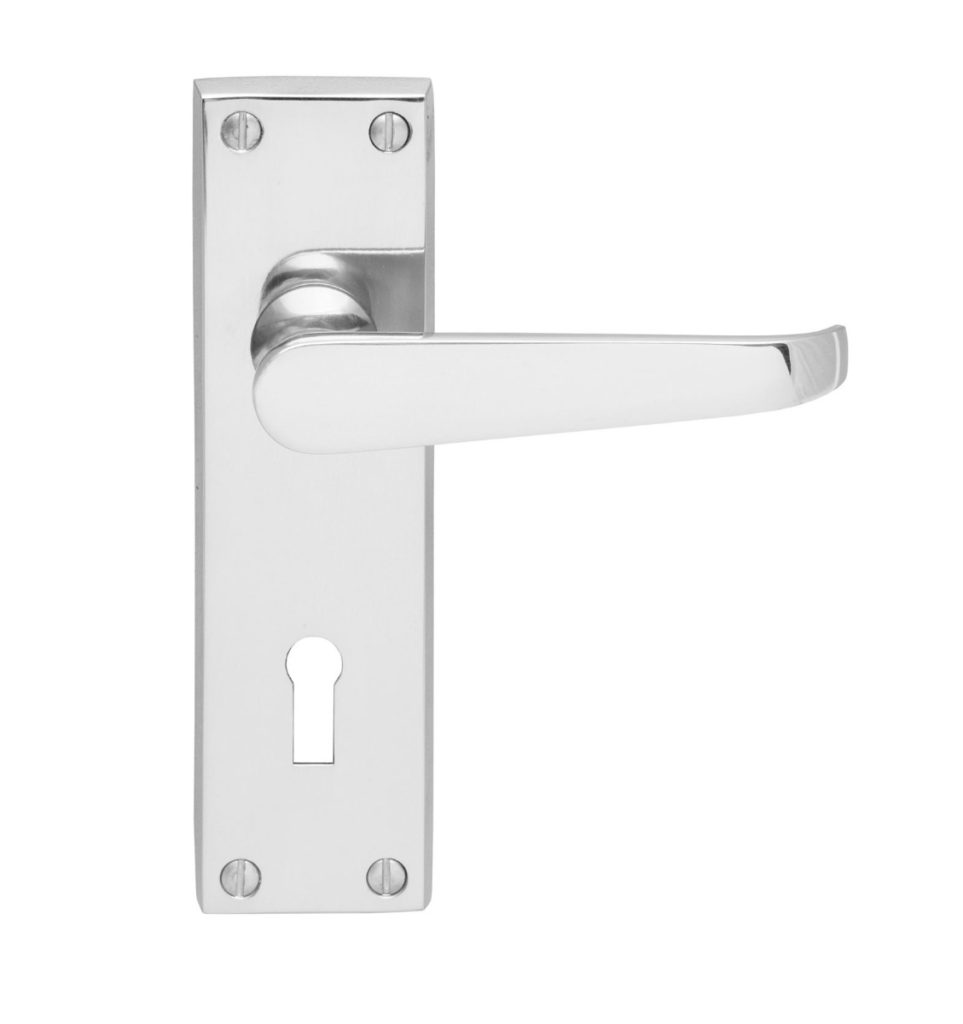 Contract Victorian Lever on Lock Backplate