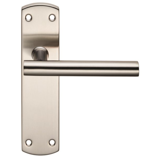 Residential T Bar Lever on Latch Backplate