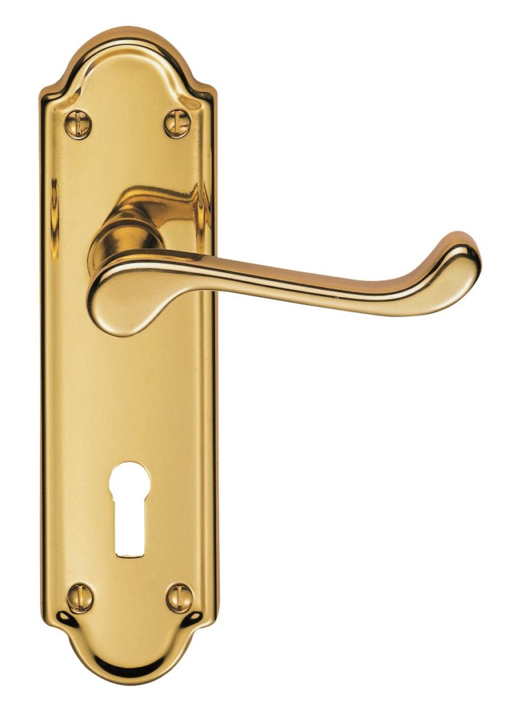 Ashtead Lever on Lock Backplate