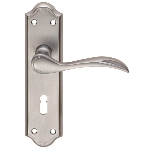 Madrid Lever on Lock Backplate