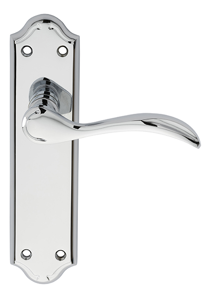 Madrid Lever on Latch Backplate