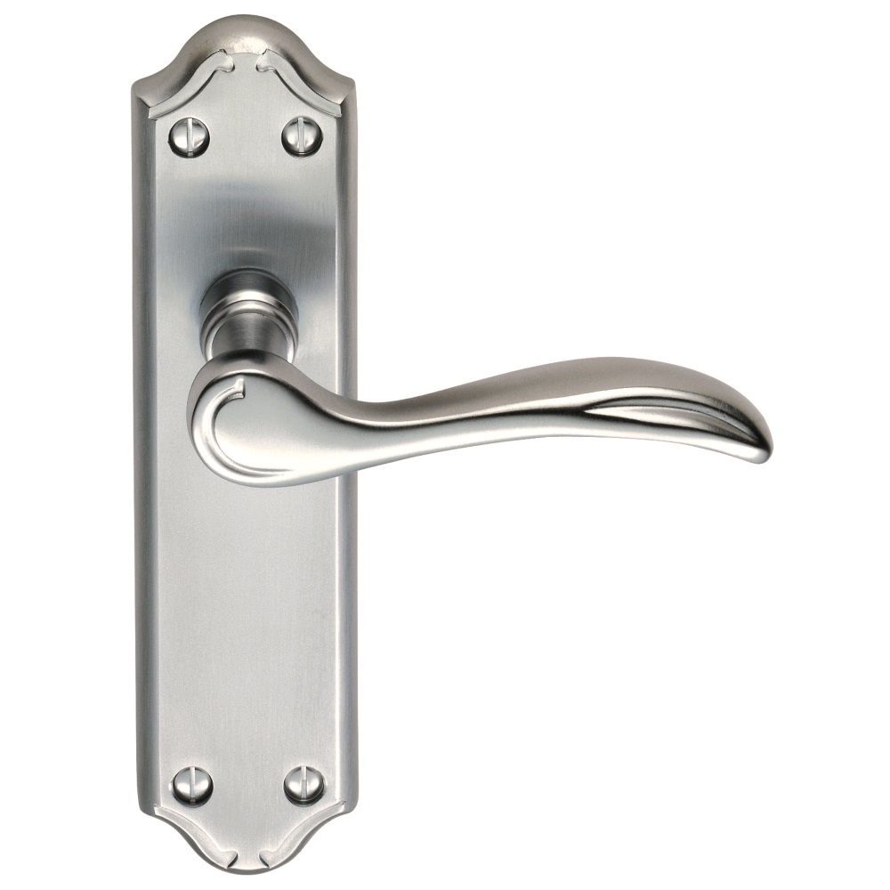 Madrid Lever on Latch Backplate - Image 1