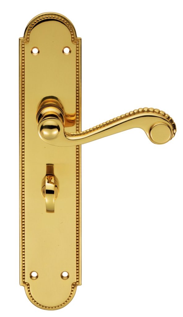 Chesham Lever on Long WC Backplate