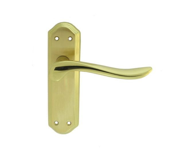 Lytham Lever on Latch backplate