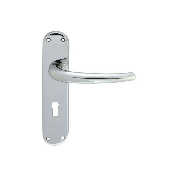 Lilla Lever on Lock Backplate