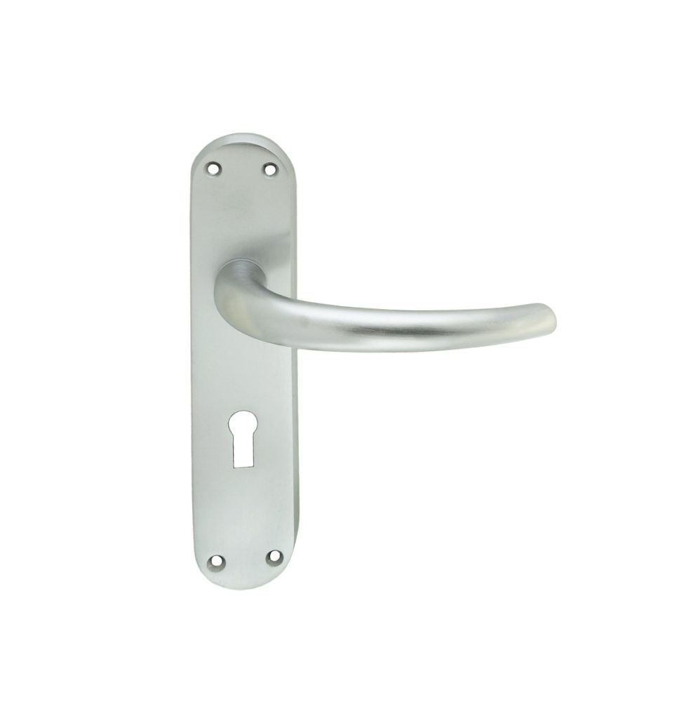 Lilla Lever on Lock Backplate
