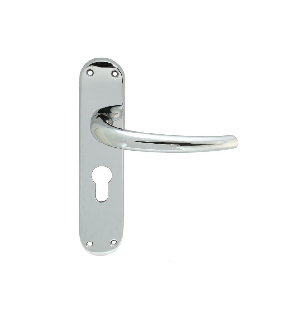 Lilla Lever on Euro Lock Backplate