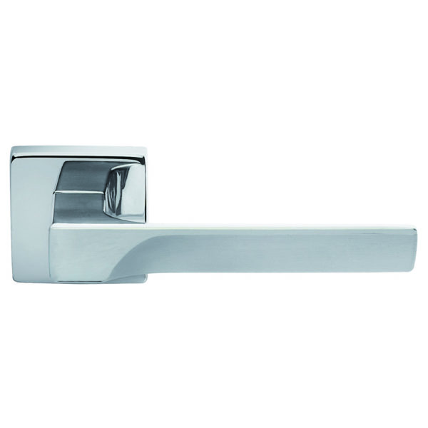 Flash Lever on Square Rose Polished Chrome