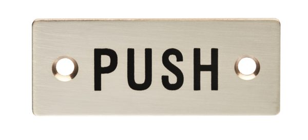 Push Symbol Sign