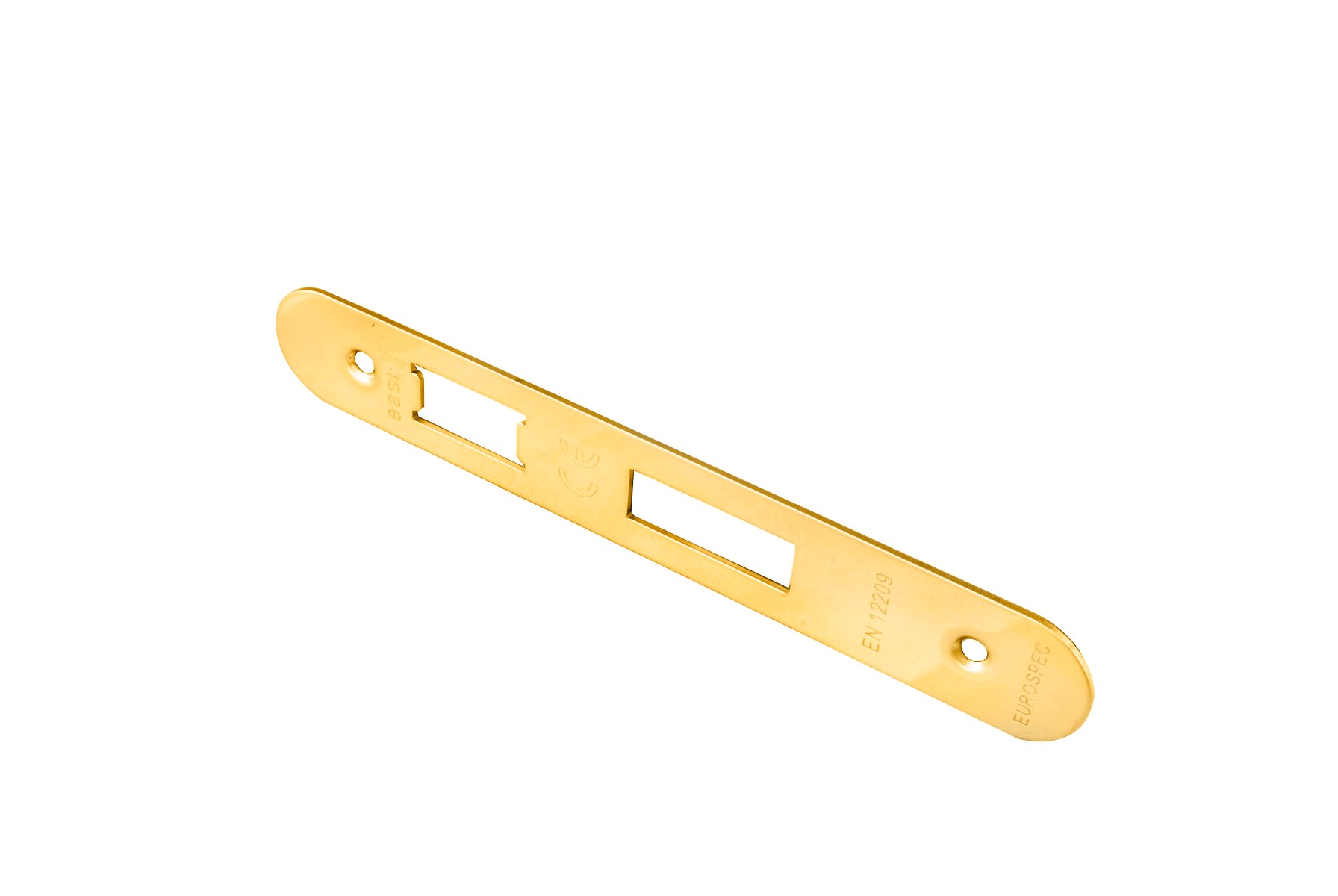 Easi - T Forend Strike and Fixing Pack-PVD-Radius Forend - Image 1