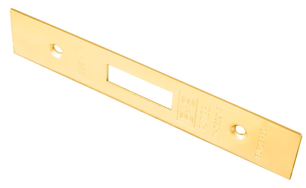Easi T Forend Strikes & Fixing Pack Deadlocks-PVD-Square Forend