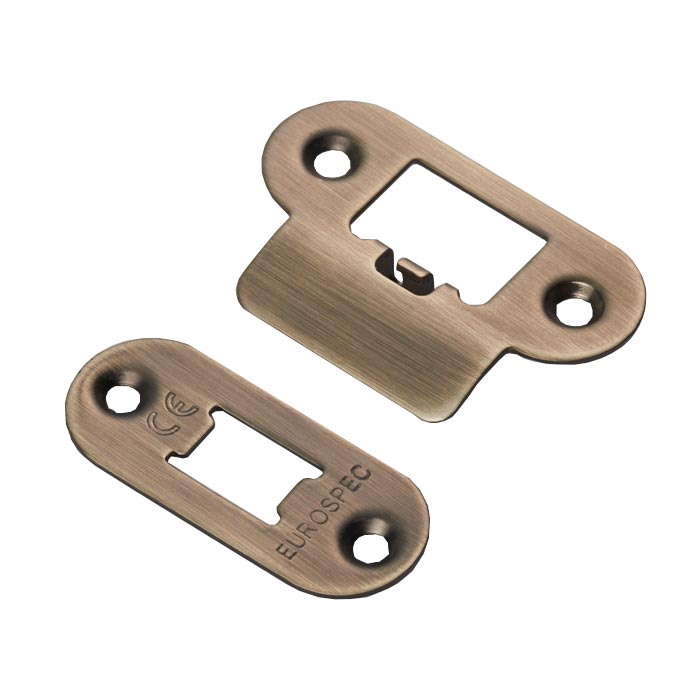 Forend Strike & Fixing Pack to suit Heavy Duty Tubular Latch Radius - Image 1