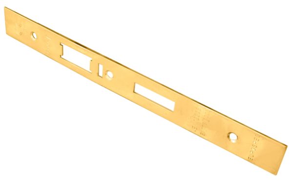 Forend Strike & Fixing Pack To Suit Din Escape Lock-PVD-Square Forend