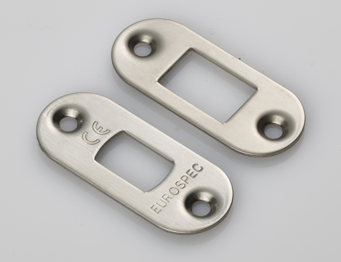 Forend Strike & Fixing Pack to suit Heavy Duty Tubular Deadbolt Radius - Image 1