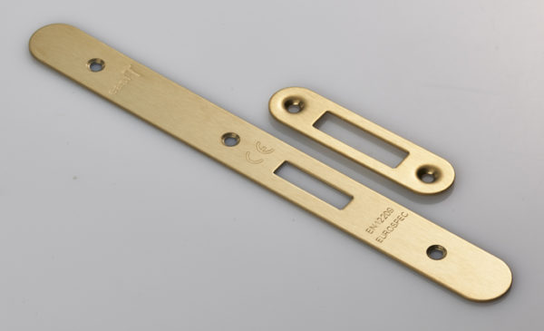 Forend Strike and Fixing Pack to suit Din Euro Deadlock (Security) Radius