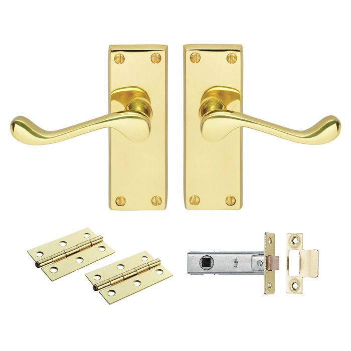 Contract Victorian Scroll Latch Pack - Image 1