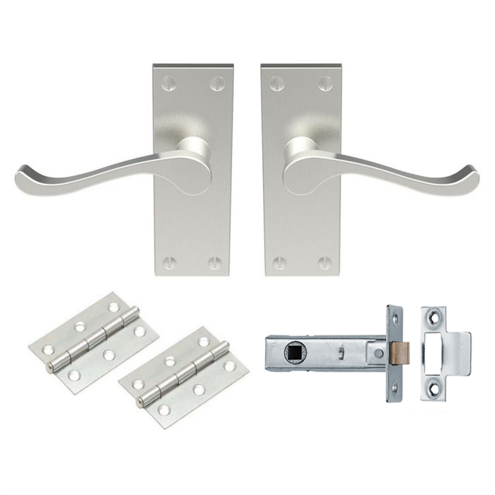 Contract Victorian Scroll Latch Pack - Image 1