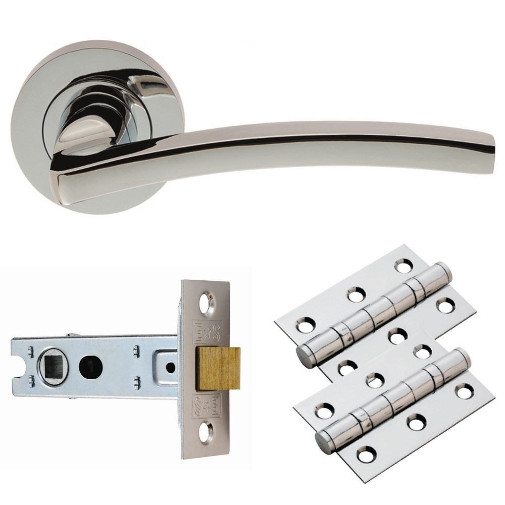 Tavira Lever on Rose Latch Pack - Image 1