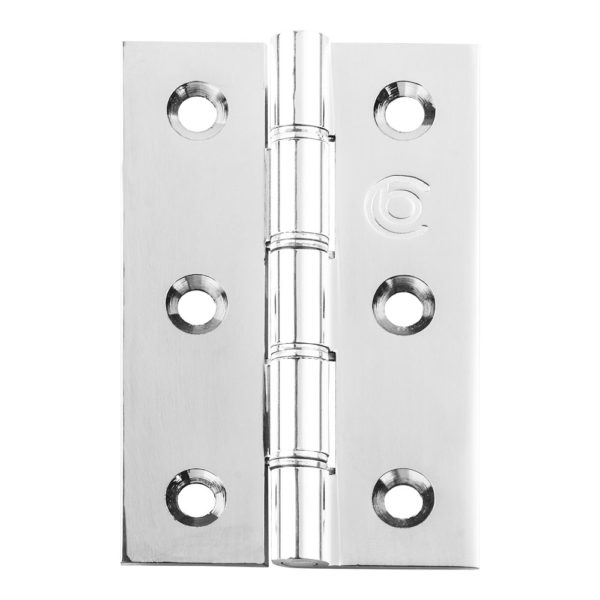 Double Stainless Steel Washered Brass Butt Hinge