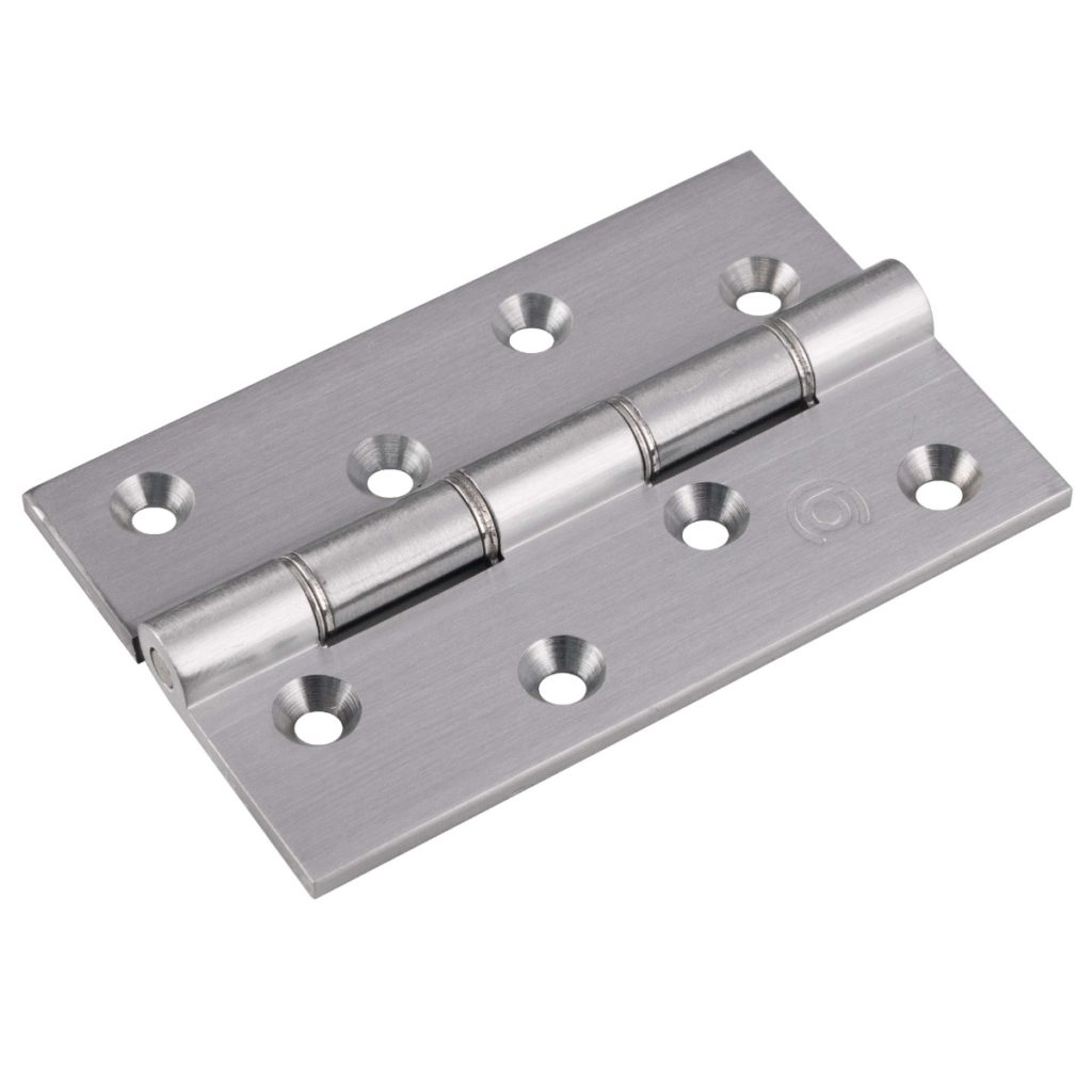 Double Stainless Steel Washered Brass Butt Hinge