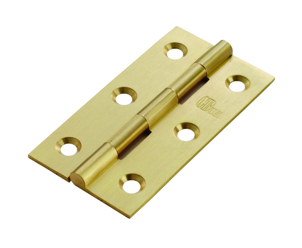 Solid Drawn Brass Butt Hinge