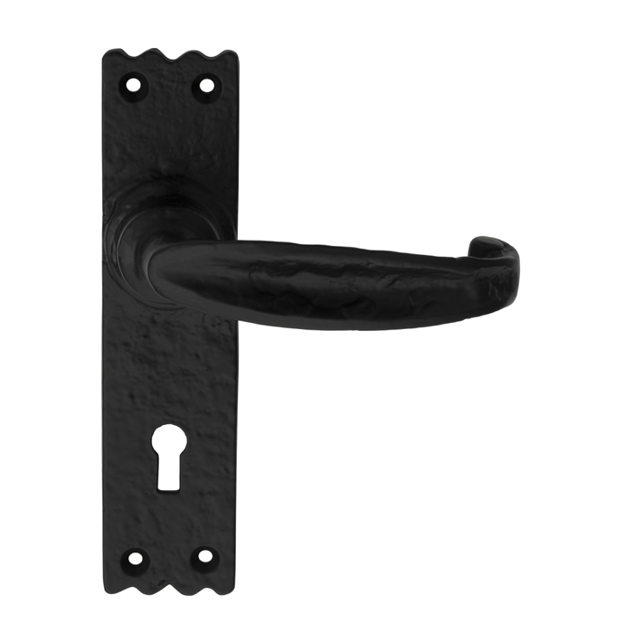 Slimline V Lever on Lock Backplate - Image 1