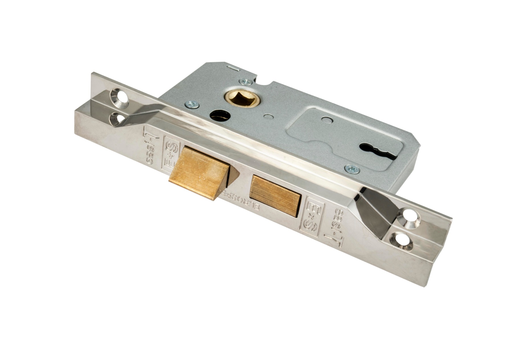 Contract 2 Lever Sashlock Rebated 64mm - Image 1