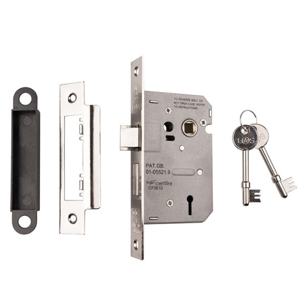 Contract 3 Lever Sashlock 64mm